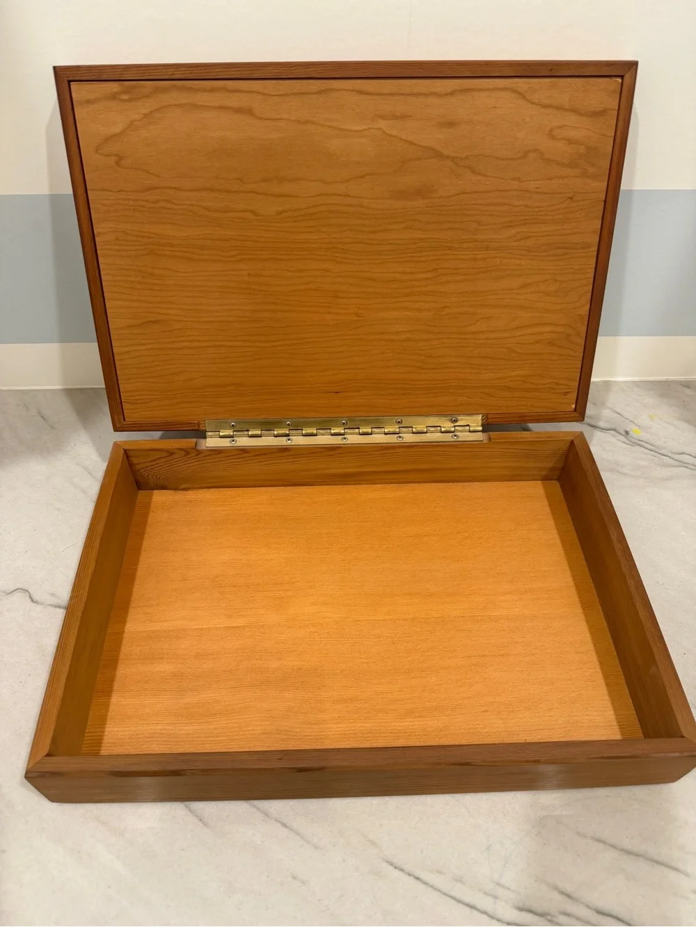 Large 1997 Joseph Paul Illg Copper Relief Art Panel Raven Whale Keepsake Box - Picture 8 of 15